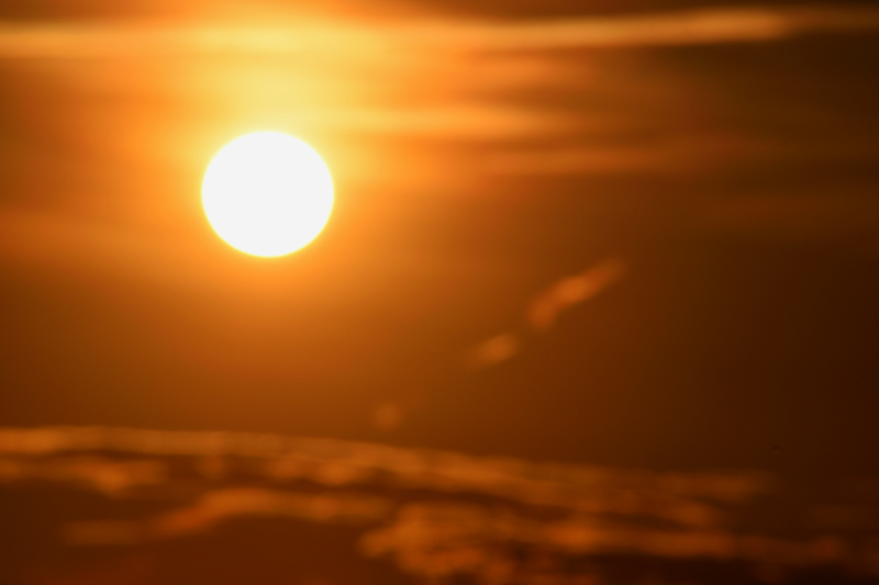 Illustration for article titled dam sunset
